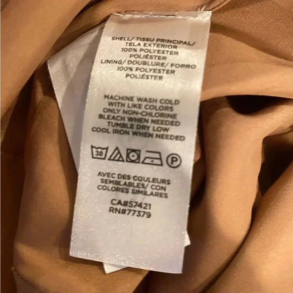 Ann Taylor Navy/Gold Equestrian Midi Silk Satin Feel A-Line Skirt Women’s 2 NWOT - Picture 10 of 14